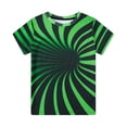 thumbnail image 3 of Tfken Boys Soft Comfy Tops Daily Wear Travel Fashion Tshirts Short Sleeve Casual Print Graphic T-Shirts Summer Tees Children Trendy Clothes Size 1-2 Years, 3 of 3