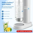 thumbnail image 2 of Philips 6016882 1 ltr. GoZero White Soda Maker, 2 of 2