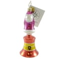 thumbnail image 2 of Christopher Radko Kringle Twinkle Bell Blown Glass Ornament Christmas, 2 of 2