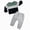H135-Green, variant on TOWED22 Toddler Kid Boy Clothes 2-Piece Graphic Print Long Sleeve Tee Sweatshirt Tops Elastic Waist Joggers Pants Fall Winter Outfits Clothing(Green,18-24 Mouths )