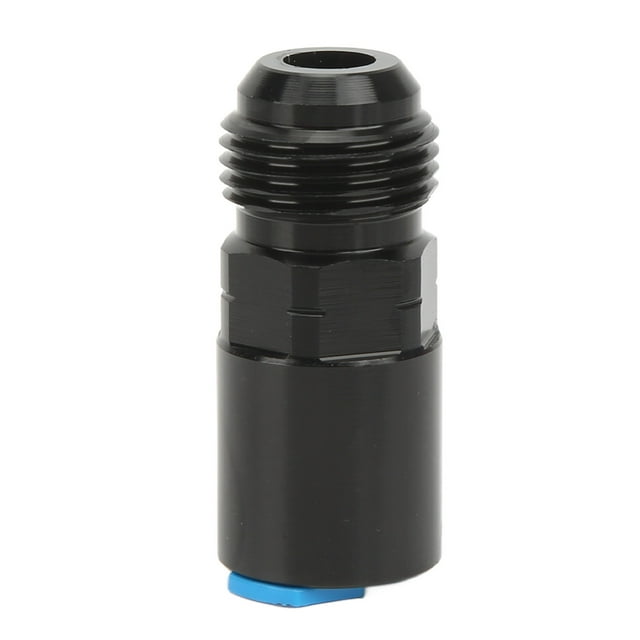 EFI Adapter, 6061-T6 Aluminum Alloy Fuel Hose Fitting Quick Disconnect For Fuel Filter Rails AN8-3/8in