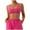 Hot Pink, variant on JIUKE Sport Bras for Women Seamless Push up Yoga Bras Scoop Neck Stretchy Soft Workout Gym Bras Size XL