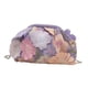 thumbnail image 4 of Bolso de mano tipo clutch con bordado floral y cadena extraíble para mujer. Púrpura, 4 of 9