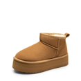 thumbnail image 1 of Bota DREAM PAIRS SDSB2427W Ante Castaño con Espuma de Memoria, 1 of 8