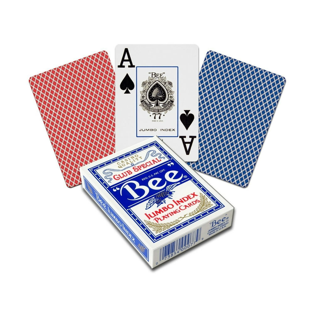 Jumbo Index Playing Cards Poker Playing Cards with Large Numbers, One