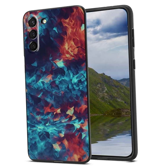 Compatible with Samsung Galaxy S23 Phone Case, Watercolor-1 Case Men Women, Flexible Silicone Shockproof Case for Samsung Galaxy S23