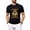 Black-11, variant on Men's Grandpa Est. 2026 Promotion Announcement Graphic T-Shirt, Casual Crew Neck Tee