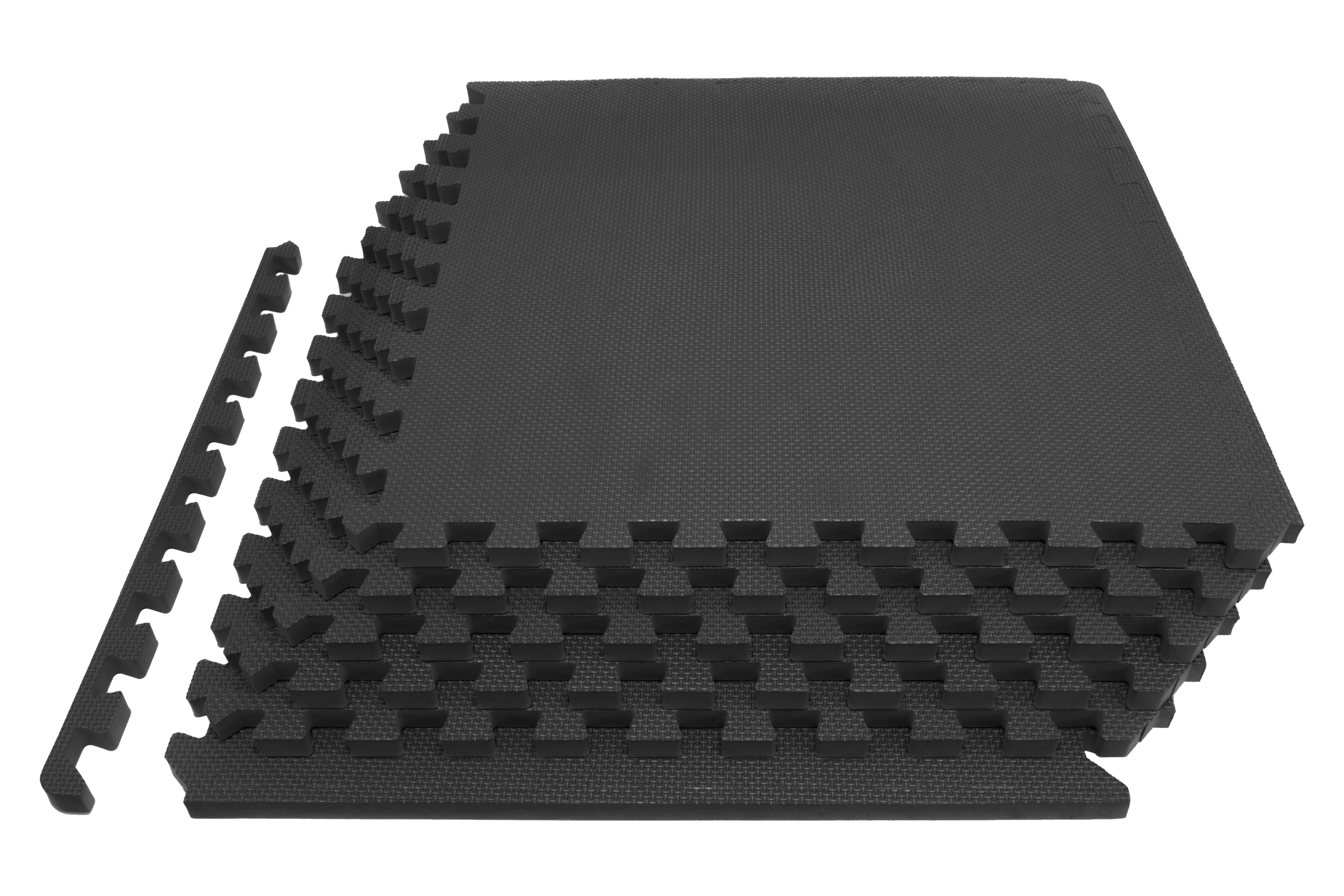 ProSource Extra Thick Puzzle Exercise Mat , EVA Foam Interlocking Tiles for Protective, Cushioned Workout Flooring for... by ProSource