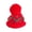 red, variant on WEGFTDUOP Christmas Mini Christmas Hat Knitted Hat Festival Scene Decoration Christmas Tree Small Pendant