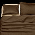 thumbnail image 2 of NTBAY 2 Pieces Silk Satin Twin Quilt Set, Luxury Bedspread Coverlet Set, 68"x92", Brown, 2 of 7