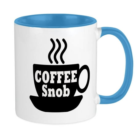 

CafePress - Coffee Snob Mugs - Ceramic Coffee Tea Novelty Mug Cup 11 oz