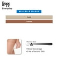 thumbnail image 3 of L'eggs Everyday Women's Nylon Pantyhose, Control Top, Sheer Toe, 3 Pair, Sizes up to Q, 3 of 8