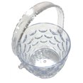 thumbnail image 3 of 1 Clear Ice Bucket Container Cooler Crystal Plastic Wine Chiller BPA Free 42oz, 3 of 5