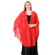 thumbnail image 2 of Chal de Gasa Mujer Señora Estola Mantón Bufanda Capa Ponchos Pañuelo Elegante Suave Ligero Chifón Seda Verano Primavera Boda Fiesta, 2 of 5