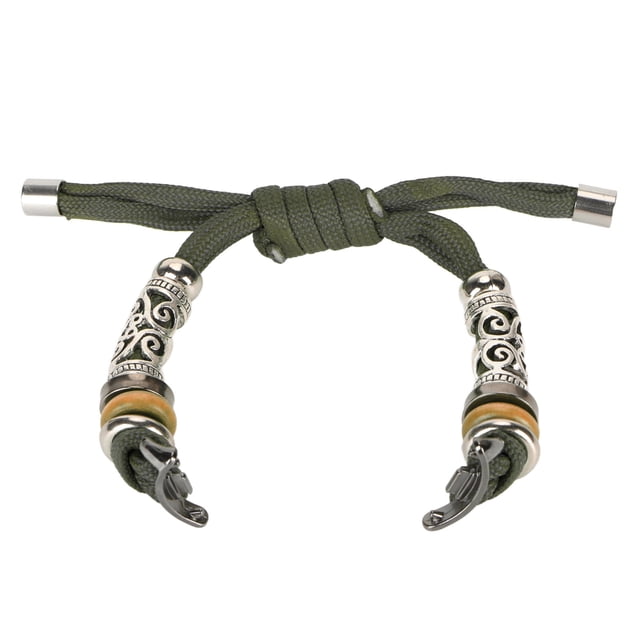 Pulsera de repuesto para reloj inteligente, elegante banda de repuesto elástica de nailon tejido a mano para Xiaomi Mi Band 8, color verde militar