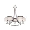 thumbnail image 2 of 23035SWSN-Maxim Lighting-Orion - Five Light Chandelier   Satin Nickel Finish with Satin White Glass, 2 of 3