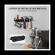 thumbnail image 2 of Juego de Café de 58 mm Soporte de Pared de Almacenamiento de Portafiltros Soporte de Filtro de Café Expreso de Montaje en Pared Autoadhesivo, 2 of 7