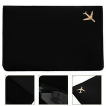 Raindrops  Passport Card Holder Case PU Cover Lightweight Man