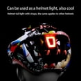 thumbnail image 1 of Mountain Road Bicycles Tail Light USB Rechargeable Taillight Riding Helmet Clip-on Waterproof Warning Lamp Clip-on Lighting Tool Cycling Accessory, 1 of 8