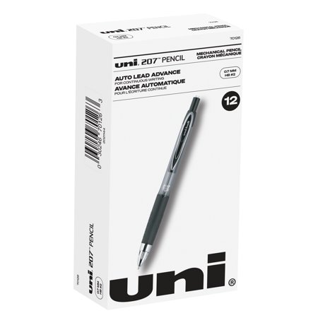 UPC: 0030246701263 | Uniball Mechanical Pencil HB #2  Medium Point (0.7mm)  Black  12 Count