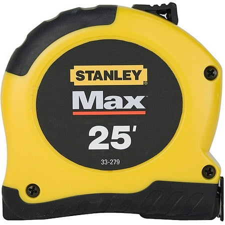 STANLEY 33-279S MAX 25' Tape Measure (Best Pocket Tape Measure)