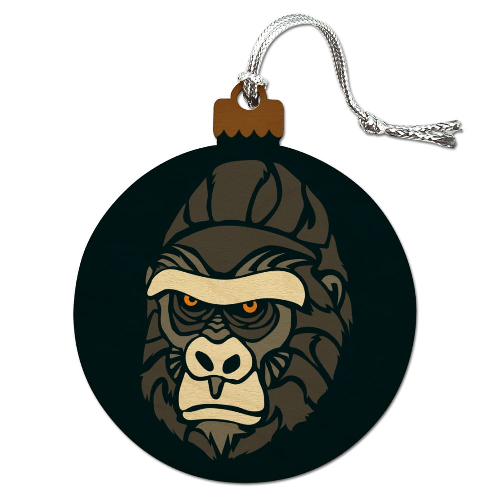 Gorilla Christmas Ornament 