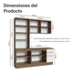 thumbnail image 3 of Cocina Integral Completa Armario de Vidrio Madesa Glamy MB 05, 3 of 3