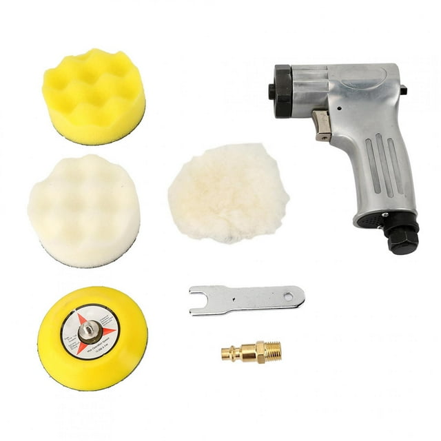 Air Polisher,3 Inch Air Sander Air Polishing Sander Air Sander Pneumatic Polisher Machine Enhanced Features