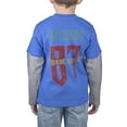 thumbnail image 2 of Ed Hardy Little Boys Thermal T-Shirt - Cobalt - 2/3, 2 of 2