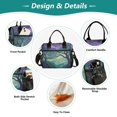 thumbnail image 3 of FORMRS Insulated Lunch Bag Unisex Large Capacity with Shoulder Strap, Moonlight Forest, 3 of 6