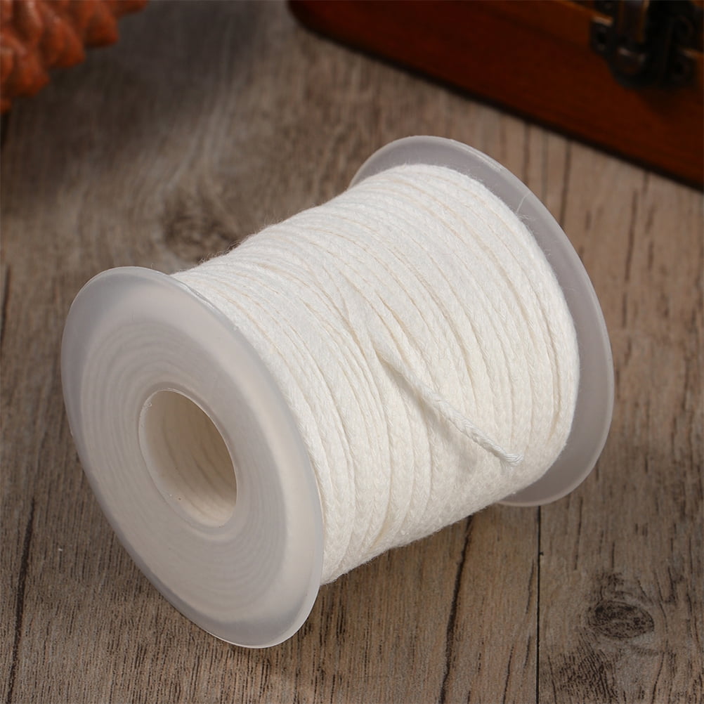 FTVOGUE 200pcs Candle Wicks 6 Inch Cotton Core Candle Making Supplies Pre  Tabbed NEW HT 