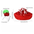 thumbnail image 2 of Festive Christmas Pet Cape Decoration For Holiday Style Celebration With Your Adorable Dog And Cat, 2 of 5
