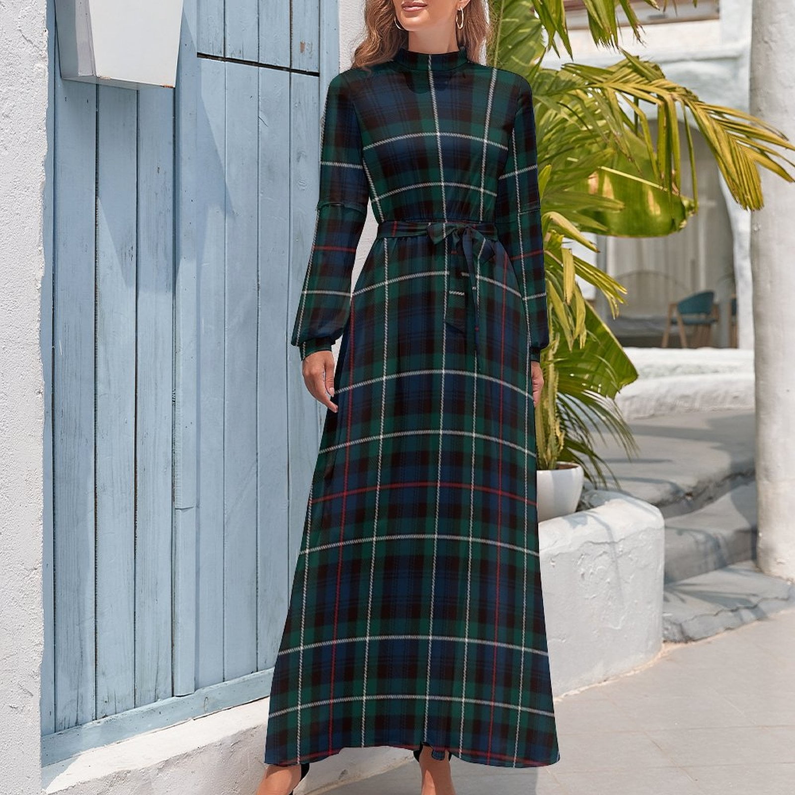 tartan Mackenzie outlander Long Dress wedding dresses for woman Dress women  - Walmart.ca