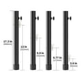 thumbnail image 2 of SHSLING 4-Pack Folding Table Leg Extenders, Highly Durable Steel Folding Table Leg Risers, Table Leg Extensions for Straight and Bent Legs, Adjustable Table Height Extenders, 2 of 7
