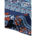 thumbnail image 6 of DARING DIVA Women's Plus Summer Boho V Neck Sleeveless Midi Dress 1X Navy Blue, 6 of 6