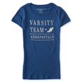 thumbnail image 1 of Camiseta adornada para mujer Aeropostale Varsity Team azul extragrande, 1 of 2