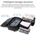 thumbnail image 6 of Flypaxly Vacuum Compression Backpack, Expandable Travel Bag with Multi-Layer Storage, Waterproof & Wet/Dry Separation, Anti-Theft Combination Lock, Fits Laptop, Ideal for Business Trips, 6 of 7