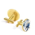 thumbnail image 3 of Ice Hockey Elegant Formal Wear Stainless Steel Men's Cufflink Set for Business Attire and Special Events, 3 of 6