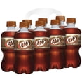 thumbnail image 2 of A&W Root Beer Soda Pop, 12 fl oz, 8 Pack Bottles, 2 of 6