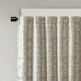 thumbnail image 4 of Cassius Jacquard Lined Total Blackout Rod Pocket/Back Tab Curtain Panel, 4 of 5
