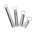 thumbnail image 2 of 17mm Capsule Shape Aluminum Pill Storage Box Waterproof Holder Container Keyring, 2 of 8