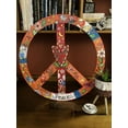 thumbnail image 6 of Unfinished Wood Peace Sign Symbol Shape - Craft - up to 46" DIY 12" / 1/8", 6 of 6