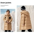thumbnail image 5 of Mercatoo Winter Coat Boys Girls Long Heavyweight Puffer Jacket with Detachable Hood Kids Waterproo𝐟 Zip up Thick Snowsuit, 5 of 7