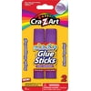 Cra-Z-Art Washable Glue Sticks, Disappearing Purple, 2 Count, 1.5oz