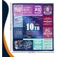 thumbnail image 4 of LHSHID 10 Year Old Girl Gift Ideas Gifts for 10 Year Old Girls Blanket 10th Birthday Gifts for Girls 10th Birthday Decorations for Girls Throw Blankets 40"x50", 4 of 7