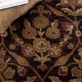 thumbnail image 6 of SAFAVIEH Antiquity Francine Oriental Wool Area Rug, Dark Plum/Gold, 4'6" x 6'6" Oval, 6 of 11