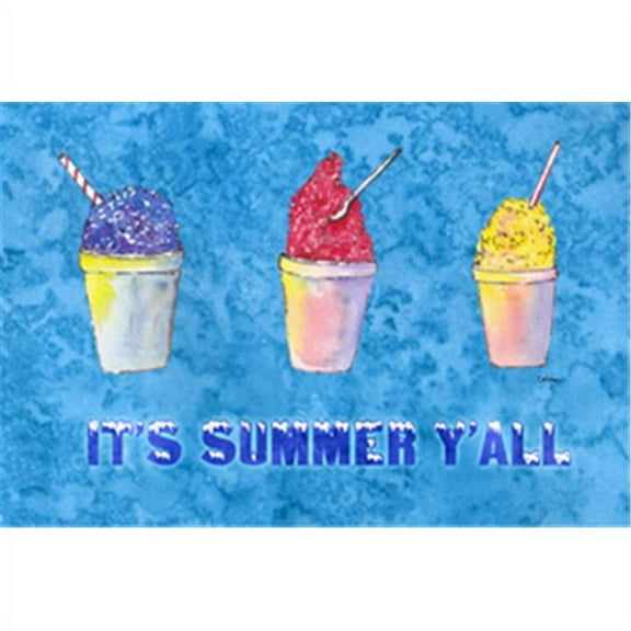 Carolines Treasures 8779PLMT 11 x 18 in. Snowballs Fabric Placemat