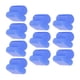 thumbnail image 1 of 10 piezas de almohadillas de silicona de cuernos Altos, piezas de repuesto, válvula giratoria antiruido, almohadillas de silicona, herramientas de amo 4mm azul, 1 of 10