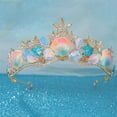 thumbnail image 4 of Natural Sea Shell Crowns with Star Fish Designs for Women Kids Marine Styles Costumes and Party Celebration Headpiece, 4 of 8