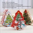 thumbnail image 2 of Inteprter Tarro de galletas, caja de dulces, estuche de regalo, tamaño compacto, accesorios para el hogar, suministros de vacaciones, artesanía, Kits de decoración para fiestas Patrón de flores Inteprter HA070271-03, 2 of 6